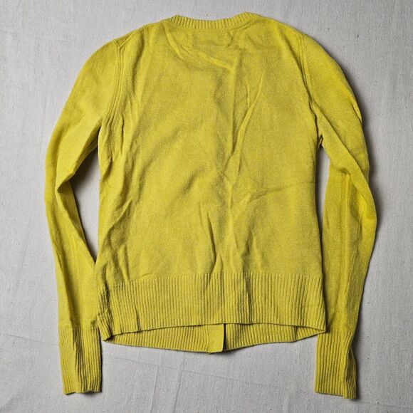 Banana Republic Women’s Yellow Wool Crew Neck Sweater Size‎ XS Pre-Owned - Picture 9 of 11
